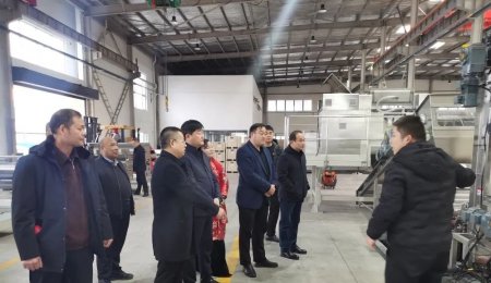 棗莊市嶧城經濟開發區領導來海科佳參觀交流