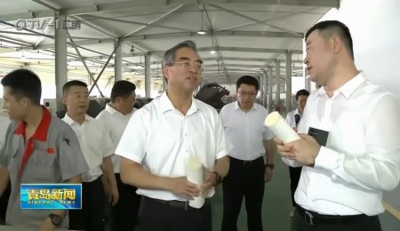 青島市委書記曾贊榮親臨海科佳調(diào)研，為企業(yè)創(chuàng)新發(fā)展點(diǎn)贊！